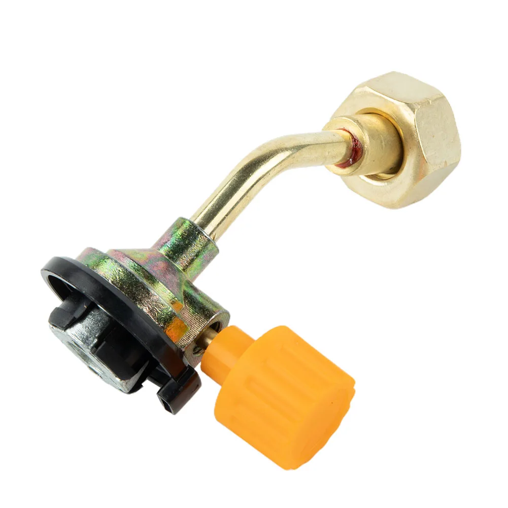 ~1PCS 1Camping Gas 1Butane Cylinder 1Tank Charging Valve Refill Direct Connector Adapter For Outdoor Picnic Gas Filling Adapter