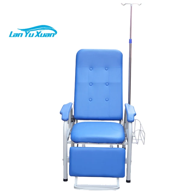 

Hot Sale Height Adjustable Medical IV Infusion Chair, Portable Hospital Recliner Chair