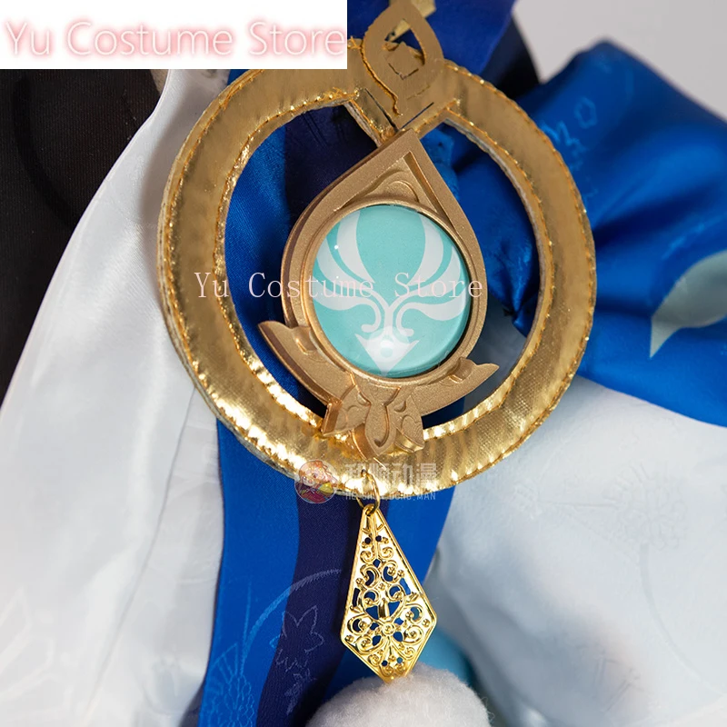 Ю Аниме! Genshin Impact Wanderer Scaramouche игровой костюм красивая униформа косплей Хэллоуин