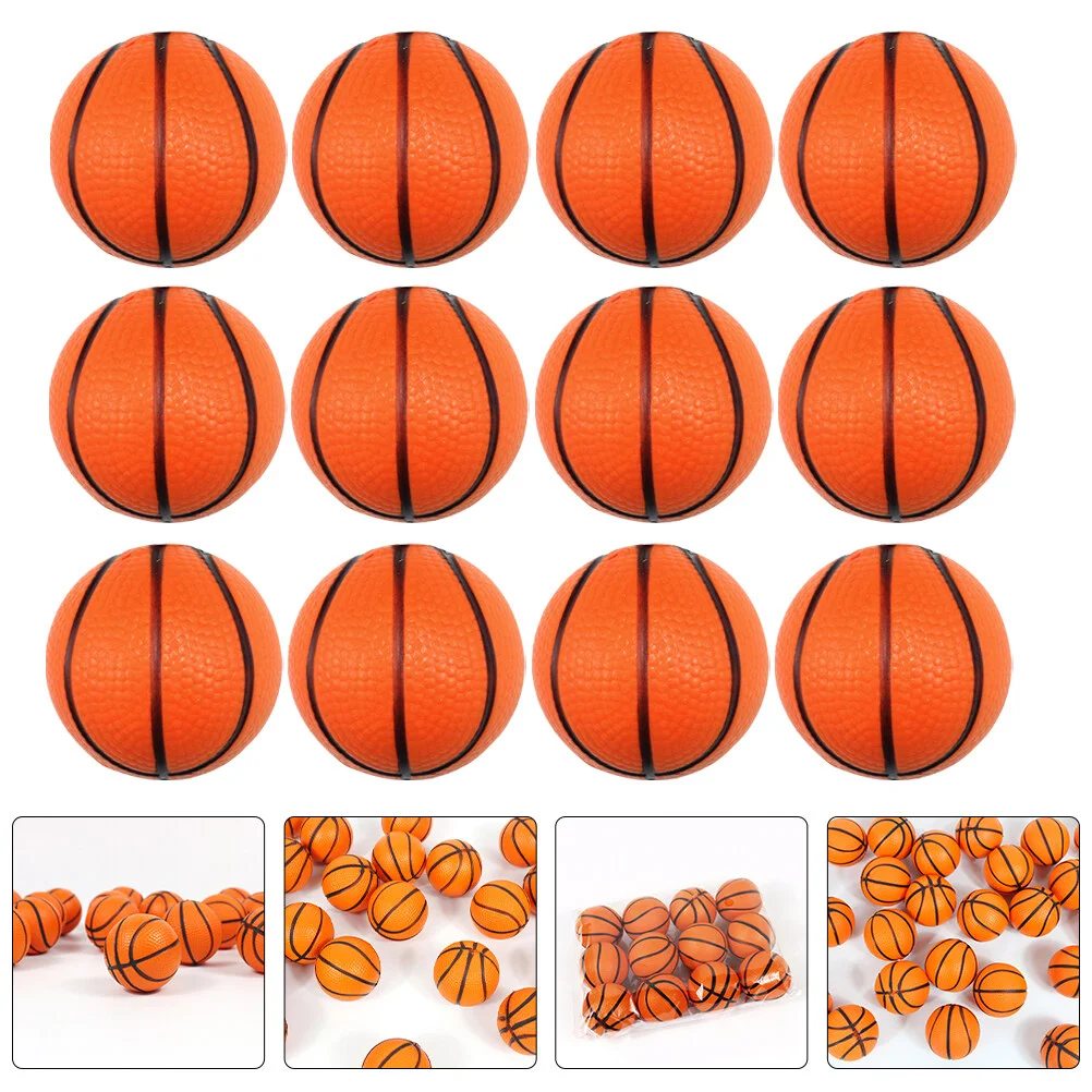 

24 Pcs Gift Bag Interesting Basketball Toy Adult Kiddie Pool Swimming Kids Accessory Pu Wear-resistant Child Indoor Playset