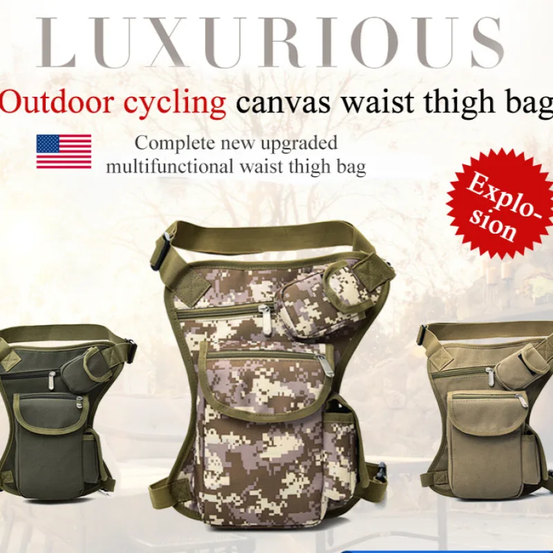Тактическая Нейлоновая Поясная Сумка Для Верховой Езды Городского