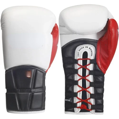 

IMF Tech™ Training Gloves 16 oz White / / Red Wushu uniform for men Wushu uniform