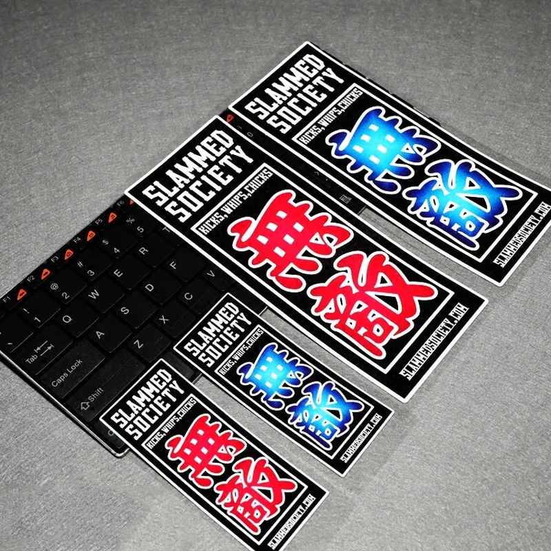 

Японские модификационные автомобильные виниловые наклейки S316 с захлопывающим обществом и наклейки, невероятные модные детали для украшен...