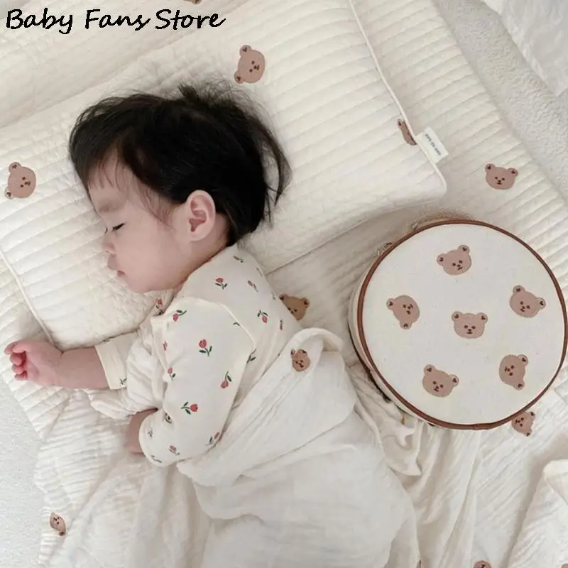 

Super Soft Baby Pillow Winter Comfortable Sleeping Pad Newborn Infant Bathroom Bedding Cushion Breathable Cotton Nursing Pillow