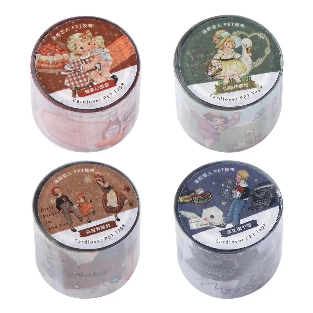 

Scrapbooking Fairy Tale Stars Dream Series Hand Account DIY Material Decorative Tape Adhesive Tape Masking Tape Vintage Tape