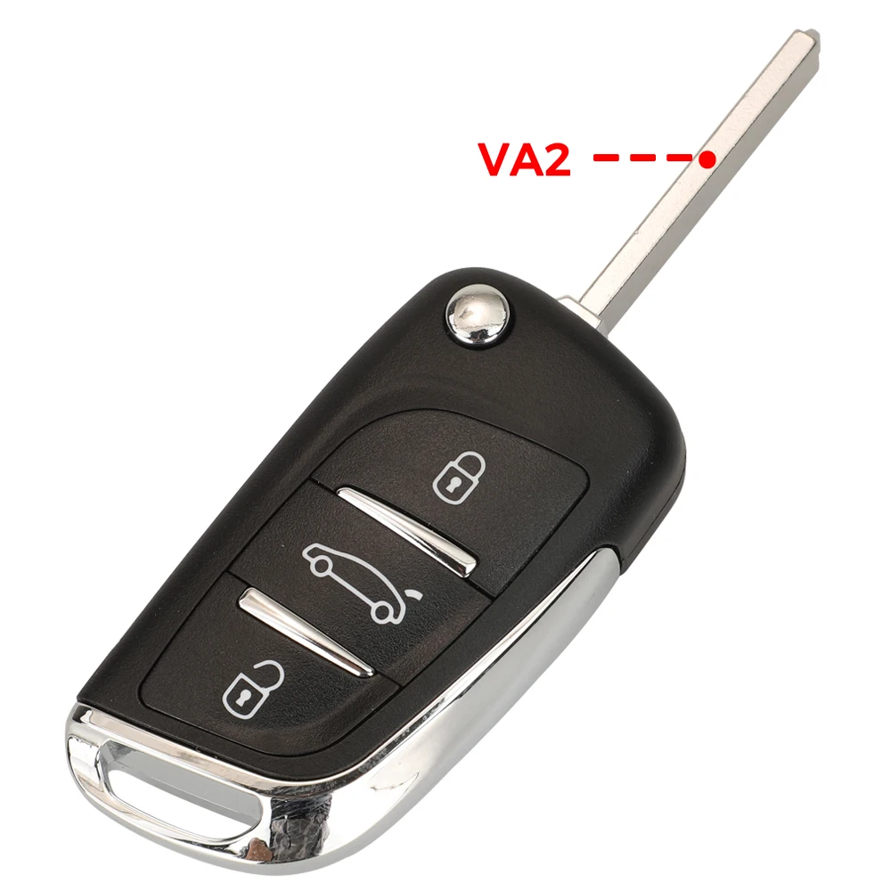

Jingyuqin Ce0523 Moodifend дистанционный Автомобильный ключ для Citroen C5 C4 Coupe VTR C6 C8 C2 Berlingo Xsara Picasso CE0523 VA2/HU83 2/3B