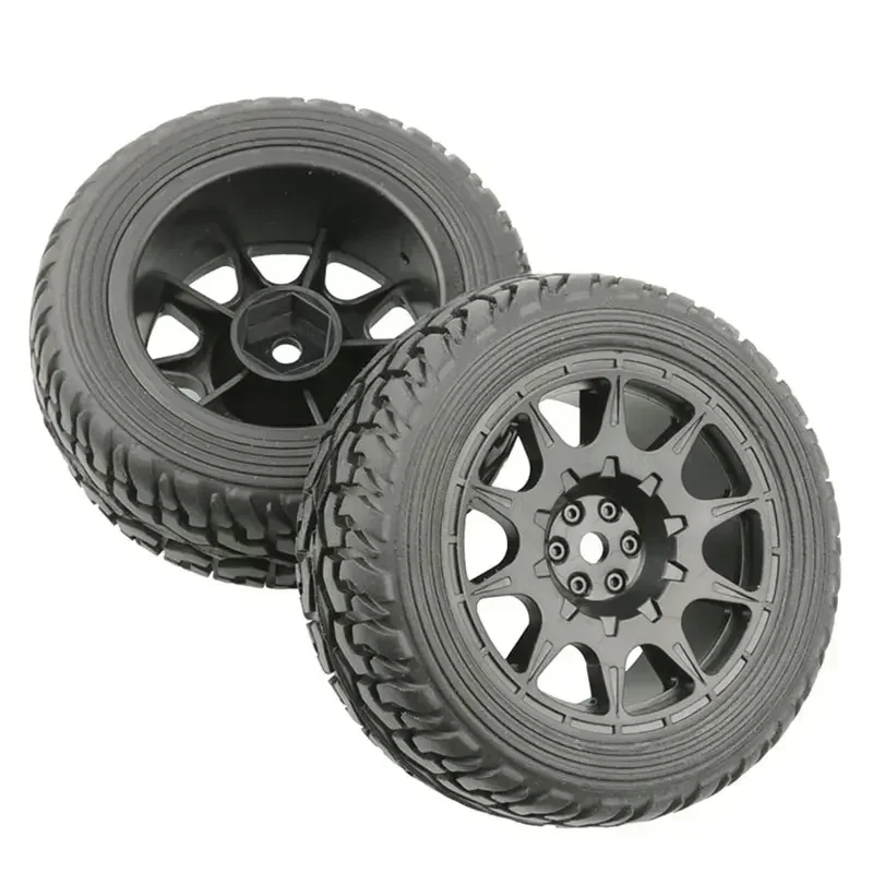 4 шт. 75 мм обновленные колеса внедорожные для багги колесо Wltoys 144001 124018 124019 MN99S MN90 MN86