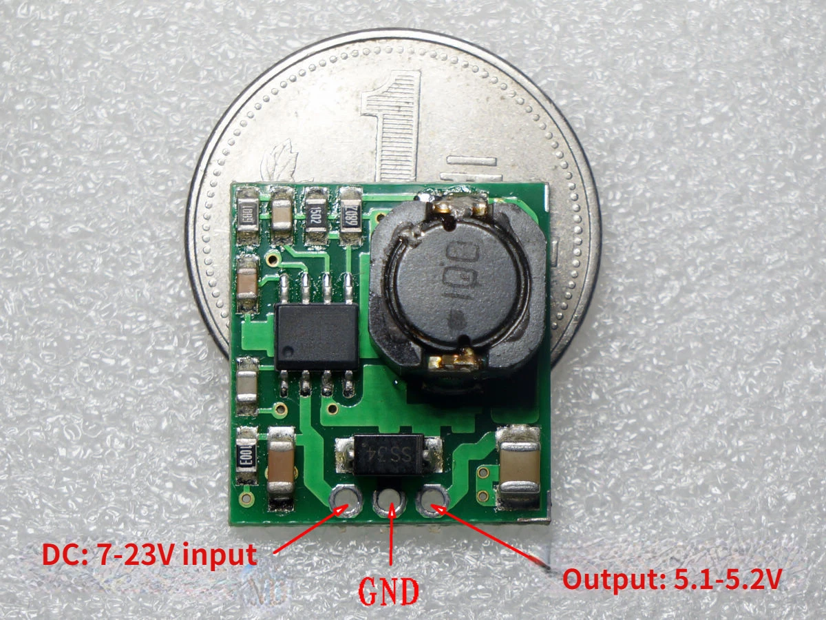 

2 шт. 3R33 реинженерное синхронное исправление 5 в 3 А понижающий модуль рекордер вождения модифицированный источник питания