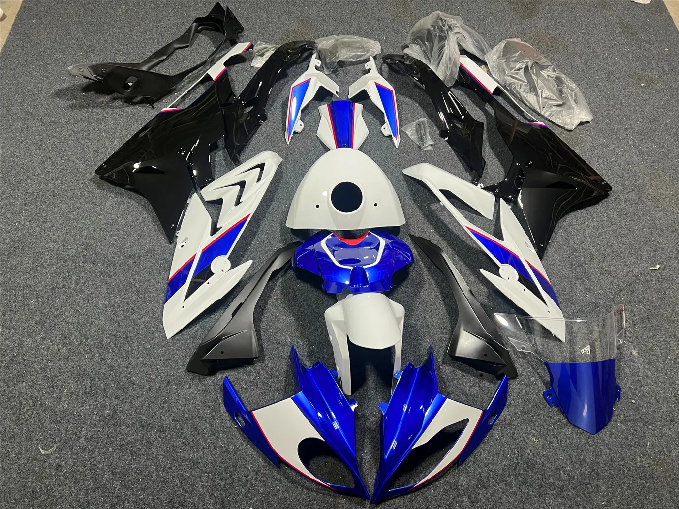

Motorcycle Whole Body Fairing Suitable for S1000RR 15-16 years S1000 2015 2016 Fairing Blue white Black