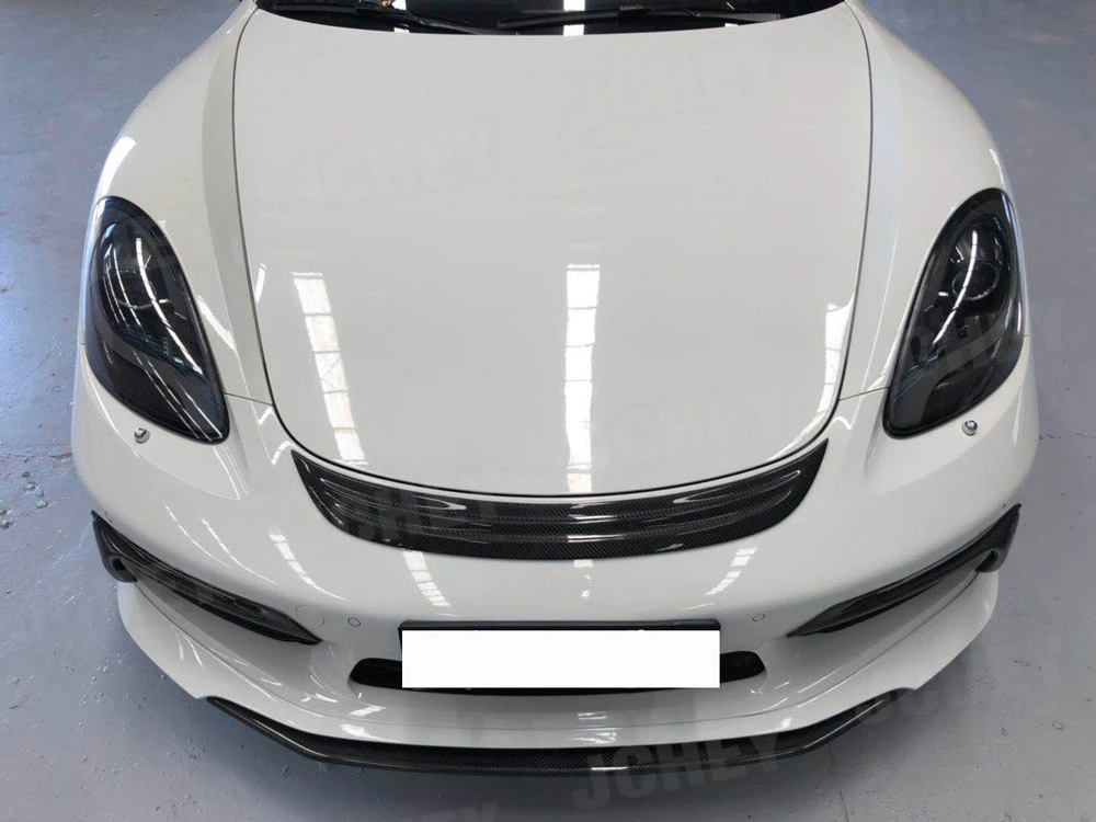 JCHEY передняя противотуманная фара плавник Canards из сухого углеродного волокна