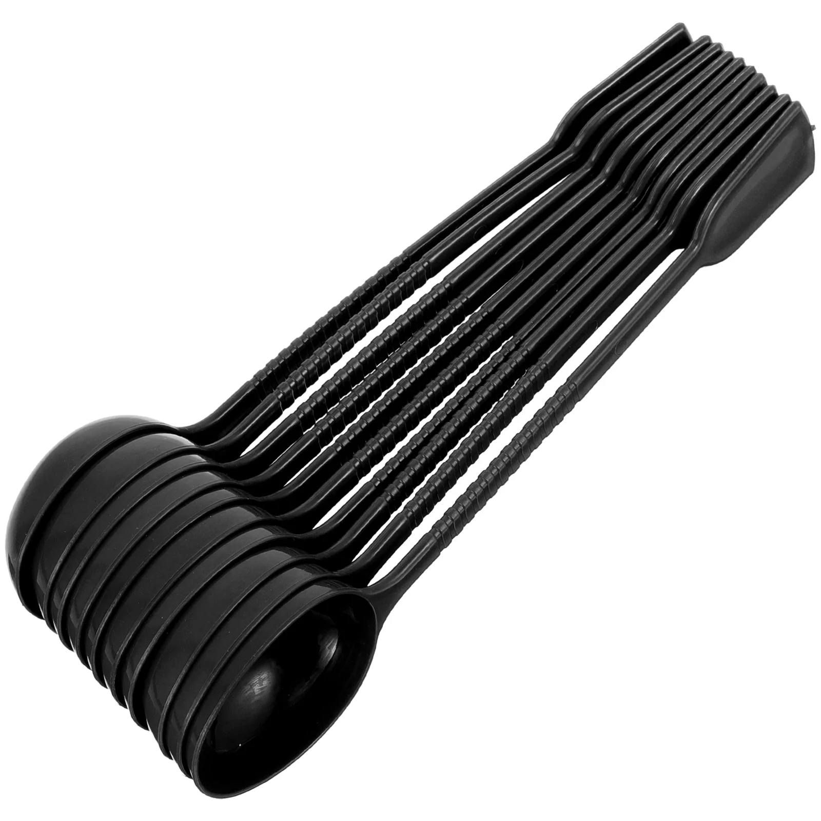 

10pcs Classical Stirring Multifunctional Plastic Small Scoop Measure Spoon