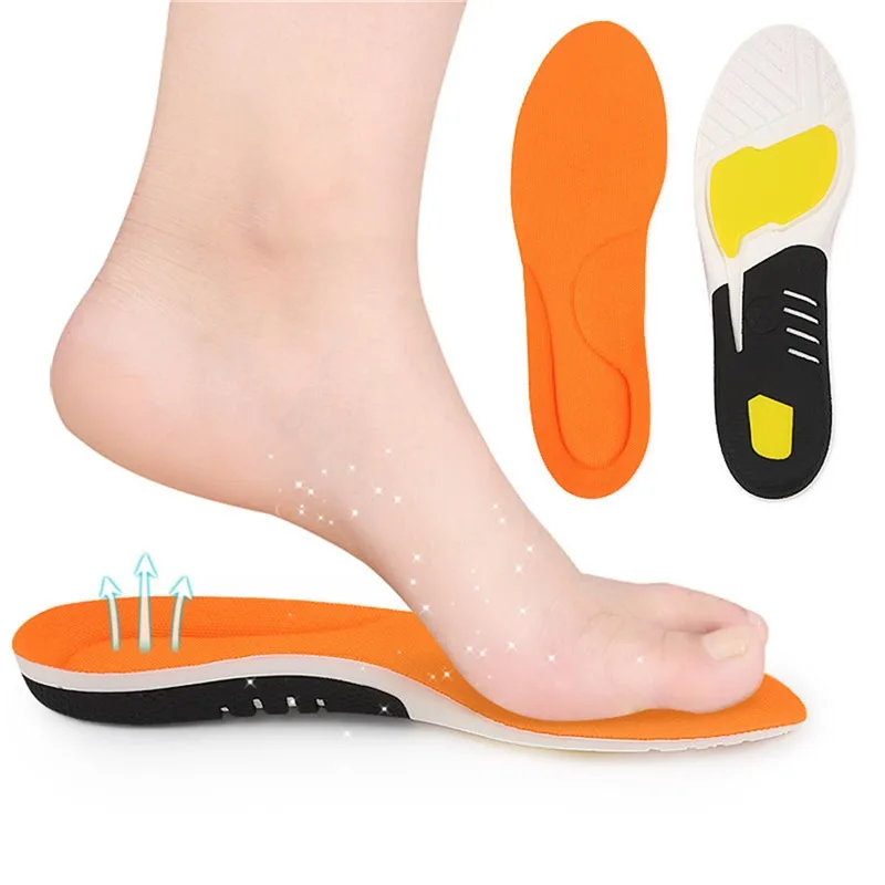 

1Pair Insoles Foot Care for Plantar Fasciitis orthopedic Massaging Shoe Inserts Shock Absorption Shoe pad Unisex