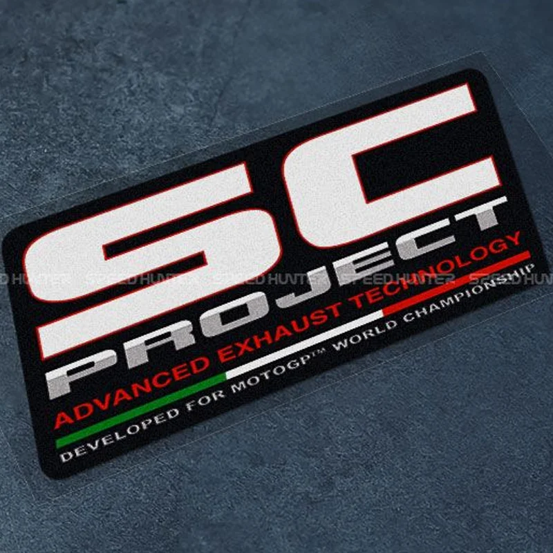 Светоотражающая наклейка на мотоцикл из титанового сплава для SC PROJECT легкая