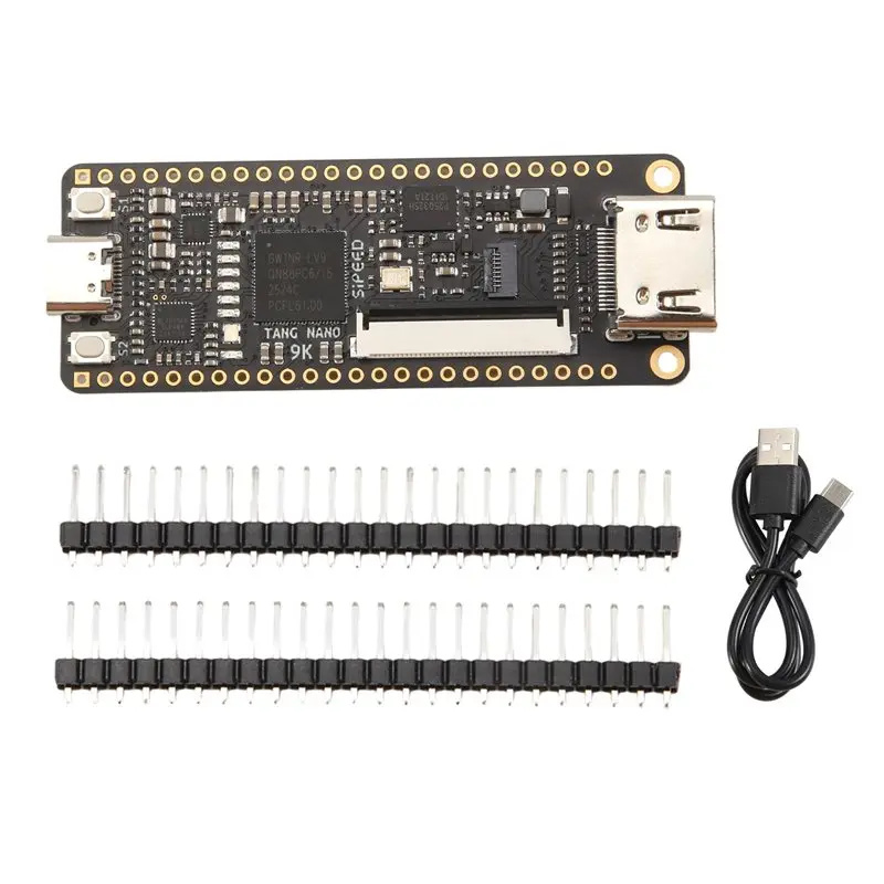 Фото Плата разработки A33T-Tang Nano 9K FPGA GOWIN GW1NR-9 RISC-V HDM Kit №5
