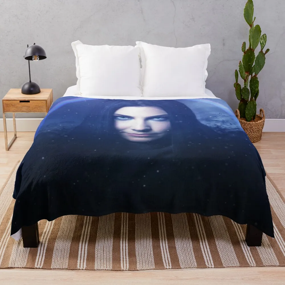 

Amy Lee- Evanescence Art Throw Blanket Heavy Blanket Designer Blankets