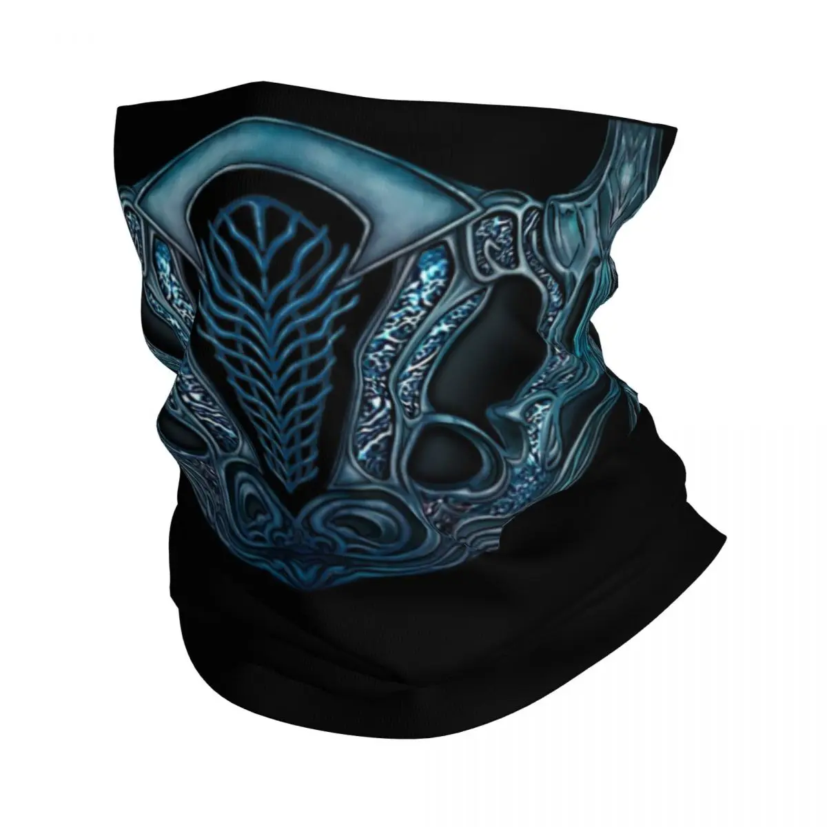 

Mortal Kombat Fighting Game Bandana Neck Gaiter for Ski Running Women Men Wrap Scarf Ninja Sub Zero Balaclava Warmer