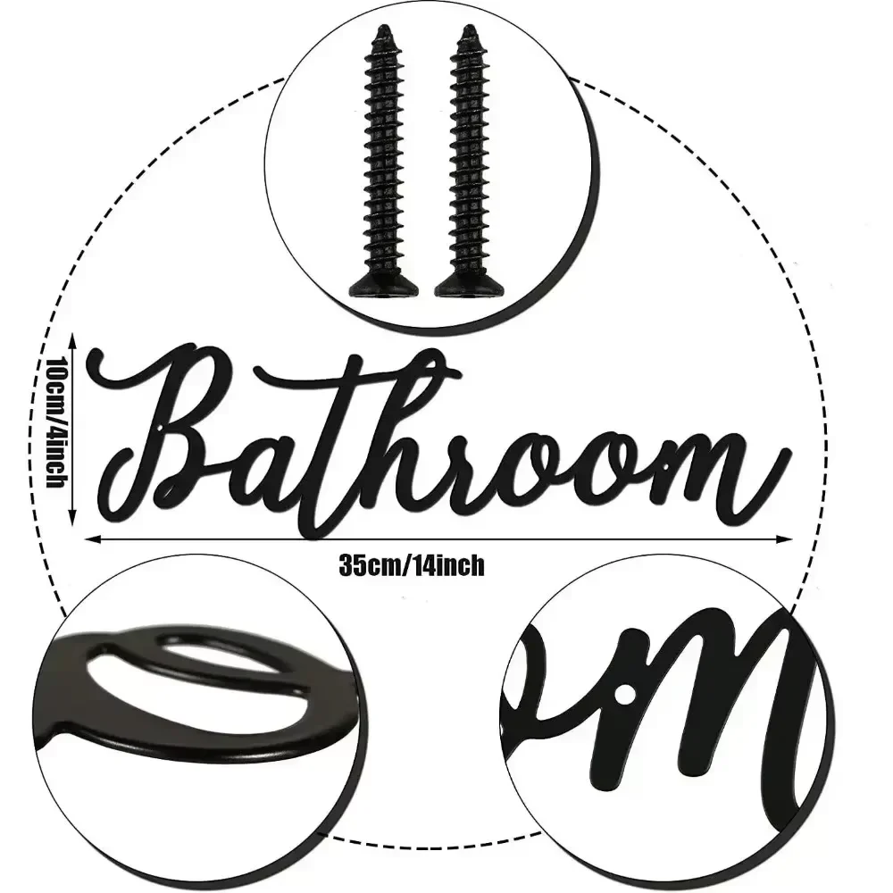 Деревенский Деревянный Дверной Знак С Алфавитным Дизайном