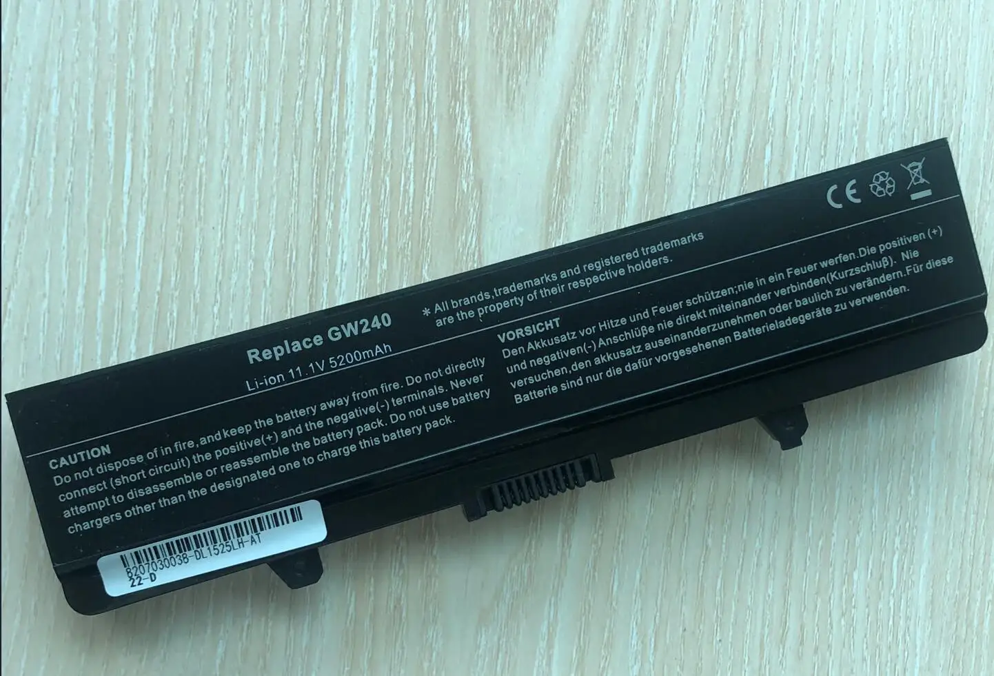 Новый аккумулятор для ноутбука Dell Inspiron 1525 1526 1545 1546 1440 1750 PP29L PP41L 451-10478 - купить по