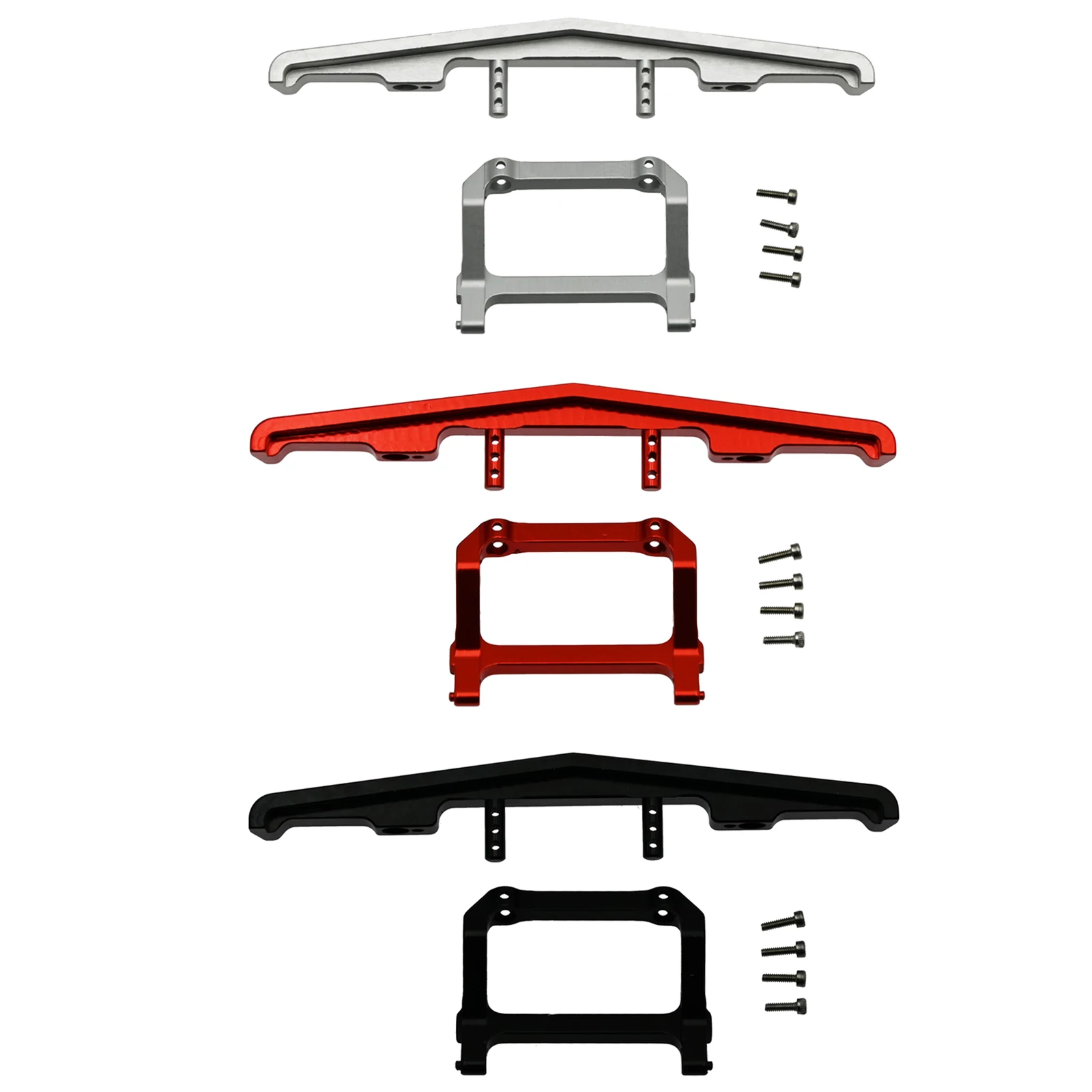 

RC Upgrade Front Bumper and Connect Mount Seat for SCX24 1/24 RC Hobby Car Accessories