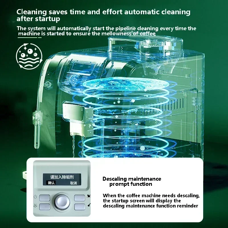 Кофемашина Свежемолотые зерна Итальянско-американская кофемашина Коммерческая