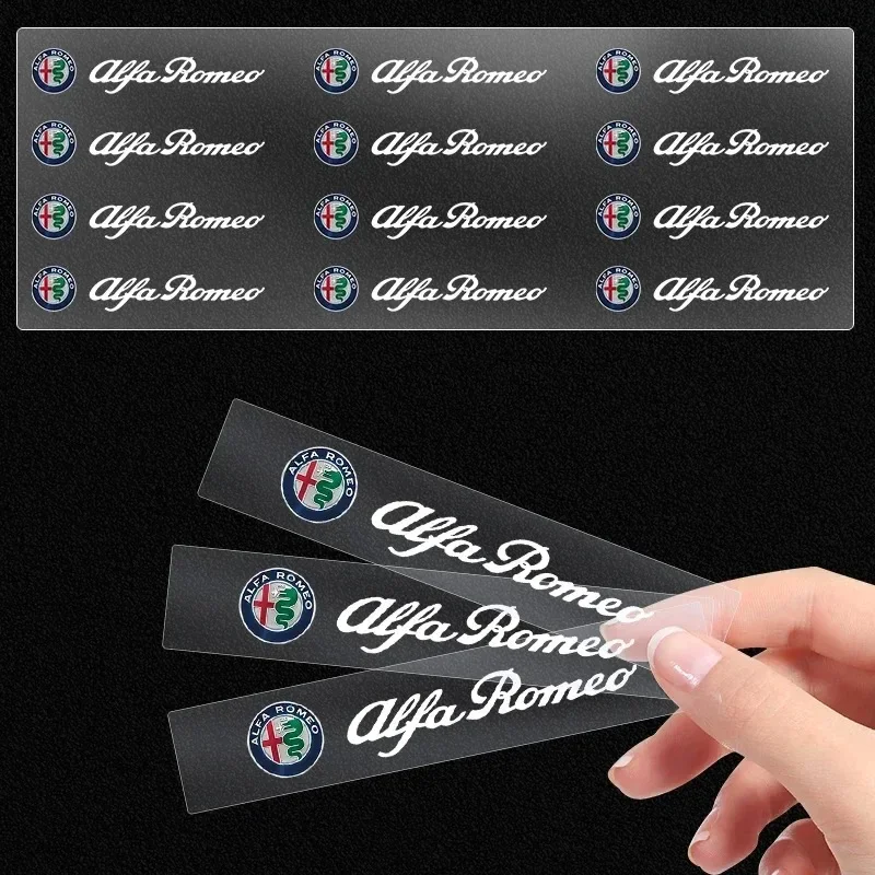 Фото Для Alfa Romeo 159 Giulietta Giulia Mito Stelvio Brera Spider автомобильные товары тормозной суппорт значок наклейка украшение наклейка наклейка №2
