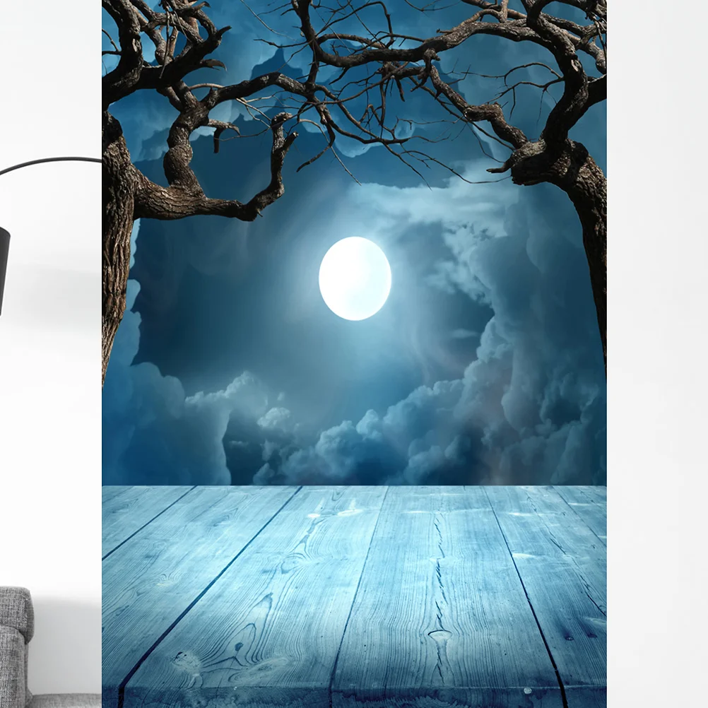 

Photographybackdropbackdrops Backgrounds Night Horror Sky Background Castle Haunted House Decorations Spooky Banner Scary Props