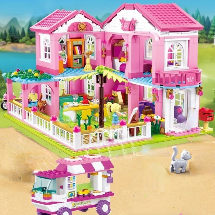 

341pcs Girls Lepining Friends Heartlake City Playground Building Block Bricks Education Toys for Girls Christmas Gifts