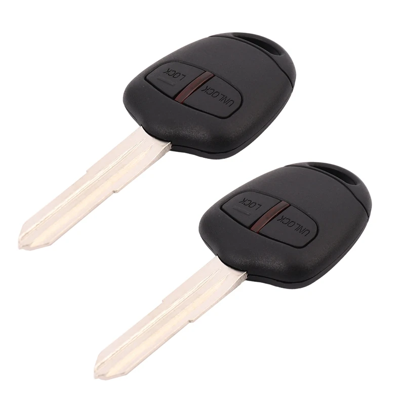 

2X Car Remote Key Suit For MITSUBISHI Outlander Pajero Triton ASX Lancer MIT8 Blade 433.92Mhz