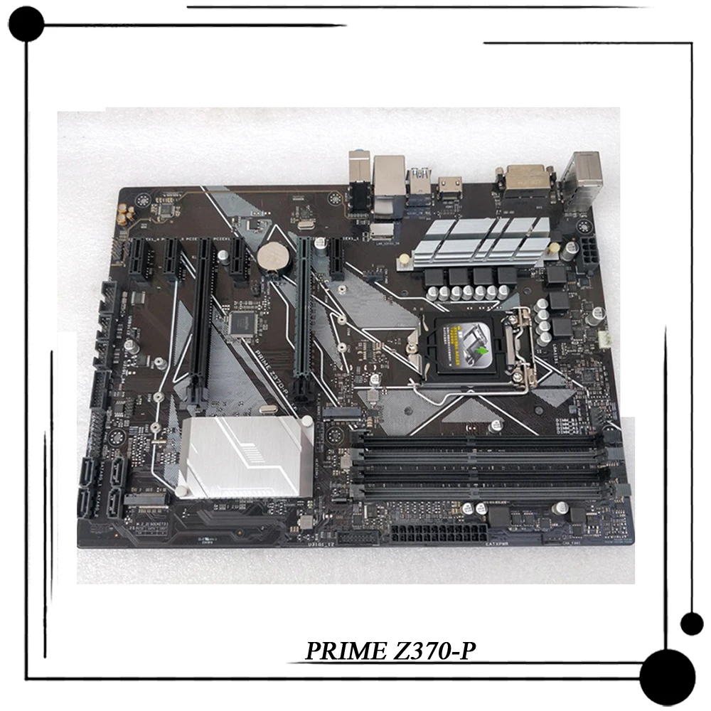 

PRIME Z370-P для настольного ПК ASUS ATX материнская плата LGA1151 PCI-E3.0 M.2 восьмого поколения Core i7/i5/i3 DDR4 USB3.1 идеальный тест