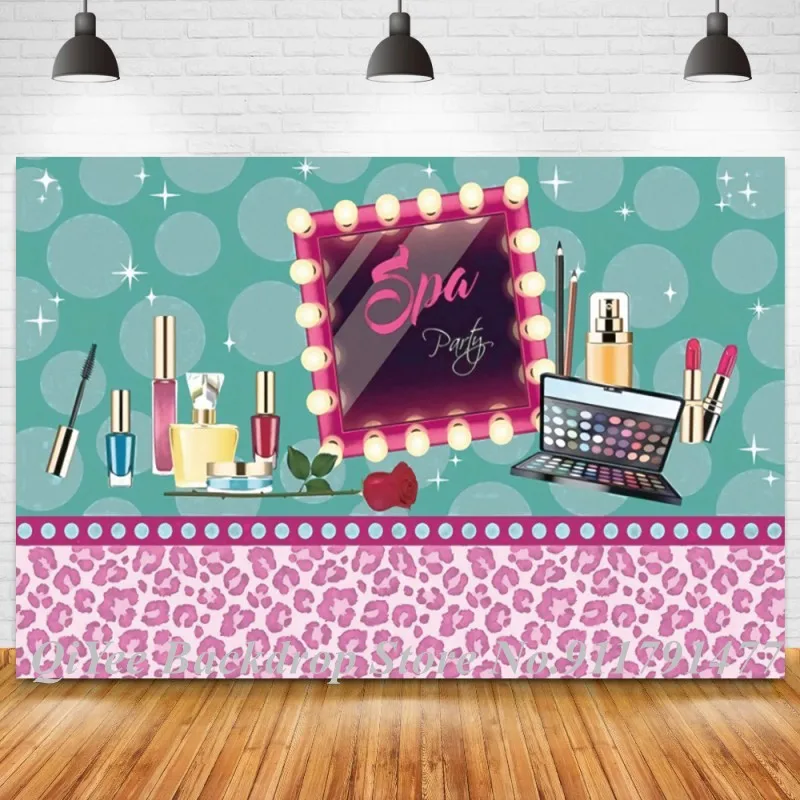 

Сексуальные женские спа темативечерние праздничные фоны для макияжа милая девушка день рождения фон фотография торта Настольная Фотография