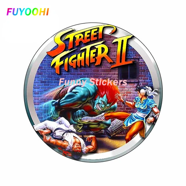 FUYOOHI Play Stickers for Street Tournament King of Fighters Funny Car Decal DIY Occlusion Scratch Waterproof PVC Car Stickers images - 6