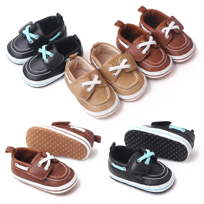 

Spring and Autumn Leisure Walking Shoes Vintage Solid Color Toddler Shoes Soft Sole Anti Slip Walking Shoes Baby Accessories