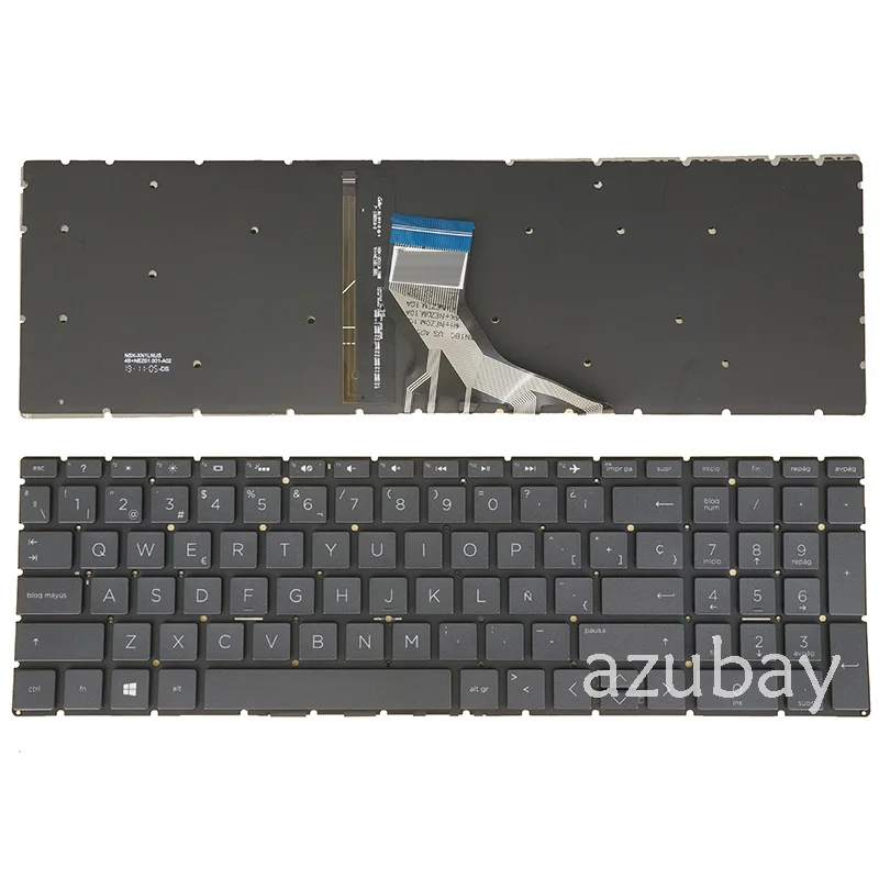 Португальская клавиатура US LA Spanish Nordic NW DN FI SD BR для HP 9Z.NEZSC.41E 9Z.NEZBV.50S 9Z.NEZSV.40S 6037B 0147126