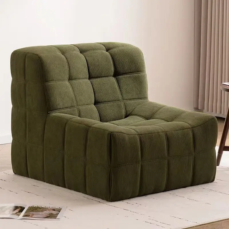 

Caterpillar Sofa Nordic Casual Cream Wind Lazy Living Room Sofa Bedroom Retro Square Internet Celebrity Solo Divano Furniture WK