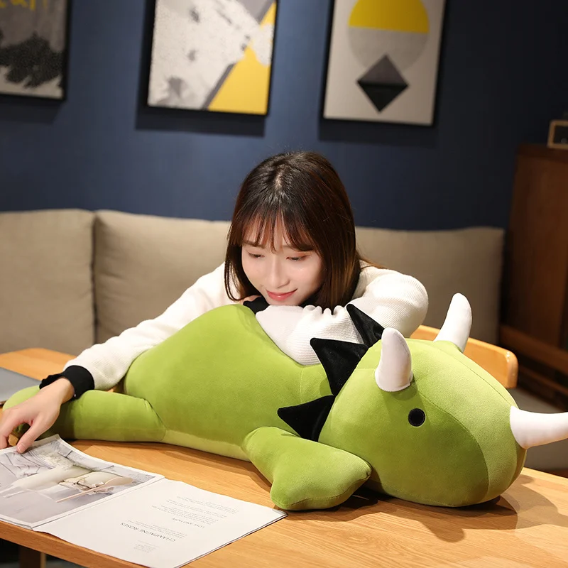 

25-80cm Dinosaur Weighted Plush Game Character Doll Stuffed Animal Soft Dino Toys Kawaii Pillow For Children Kids Birthday Gift