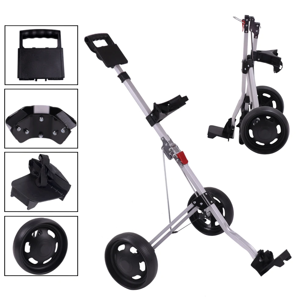 Push Cart 2 Wheels Trolley Cart