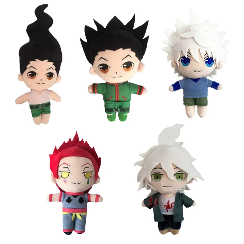 

1/5pcs 20cm Anime Hunter X Hunter Plush Doll Toy Hisoka Killua Zoldyck Cute Soft Stuffed Pillow Kids Gift