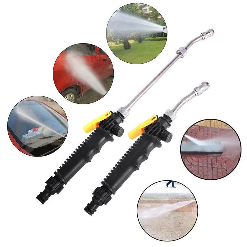 

2 In 1 High Pressure Water Gun Sprinkler Adjustable Misting For Seedling Cultivation Flowers Vegetables Watering Car Wash