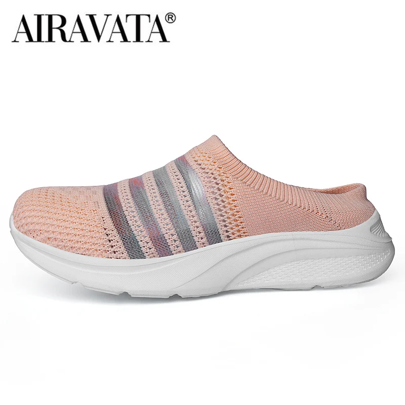 Men Women Casual Shoes Breathable Loafers Slip on Flat Sneakers Flying Weave Walking Shoes