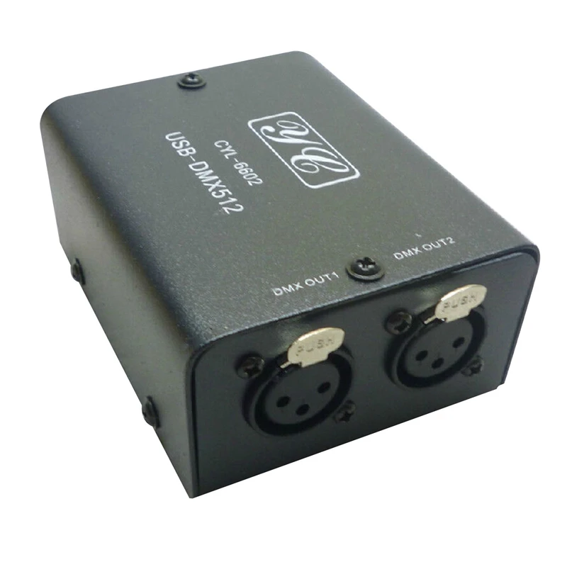HOT-512-Channel USB To DMX DMX512 LED Light DMX-Stage Lighting Module Stage Lighting Controller Mini Decoder
