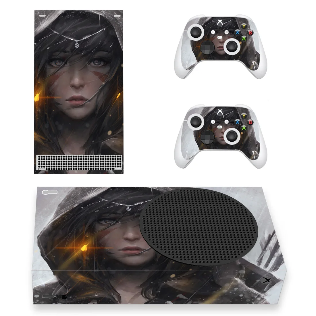 

Gui Style Xbox Series S Skin Sticker for Console & 2 Controllers Decal Vinyl Protective Skins Style 1