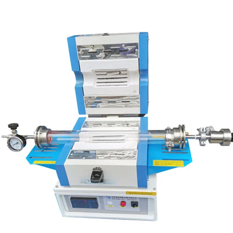 Мини Трубчатая Печь лабораторный вакуумный Электрический нагрев