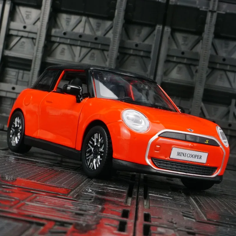 Модель автомобиля BMW Mini New Energy из сплава, масштаб 1:28, с открывающимися дверями, звуковыми и световыми эффектами, коллекционный сувенир, подарок (art.: 3920d9dbf607e) - 3920d9dbf607e