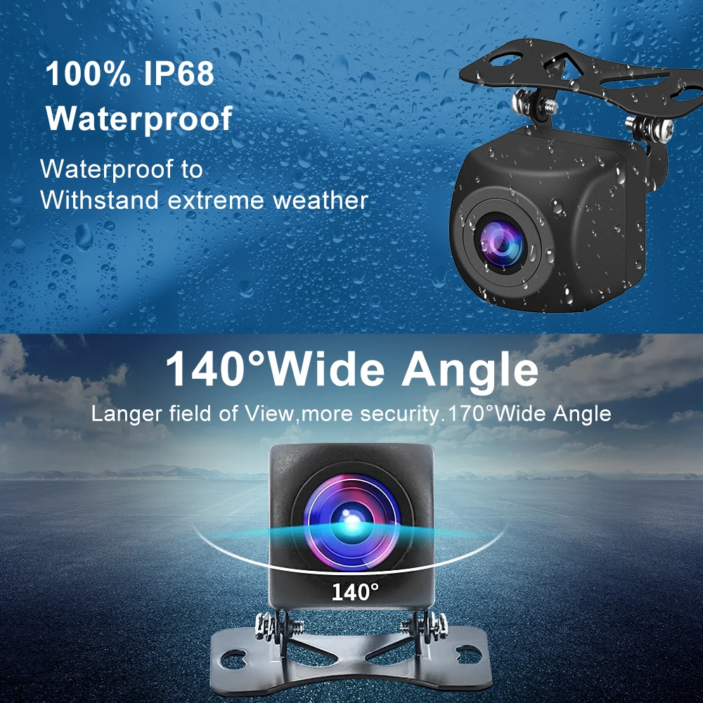 4Pin HD 1080P Автомобильная камера заднего вида инфракрасная с разъемом 2 5 мм для