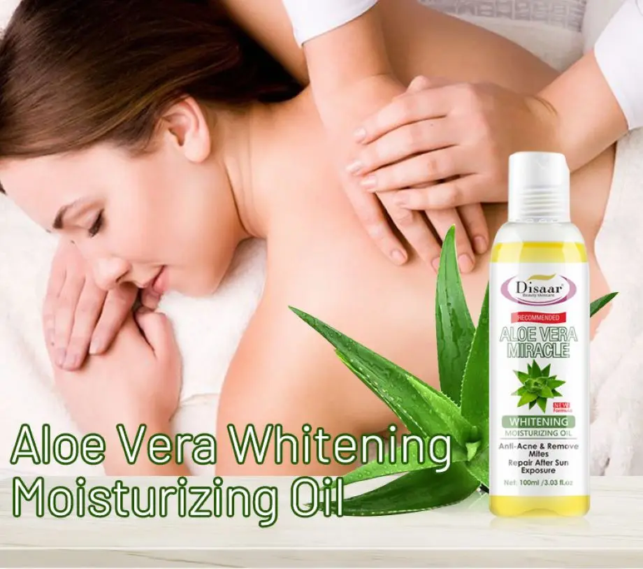 100 мл массажное масло для тела расслабляющее сухой кожи Увлажняющее жидкое с алоэ