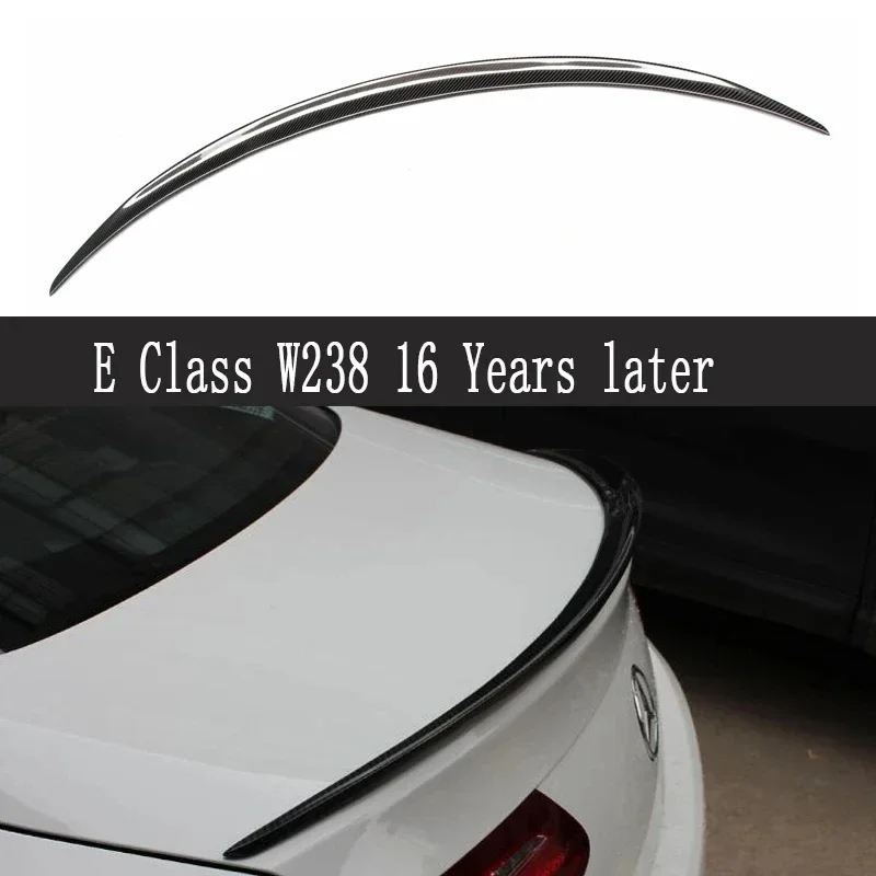 Для Mercedes Benz E Class W238 спойлер из углеродного волокна шунт задние хвостовые плавники