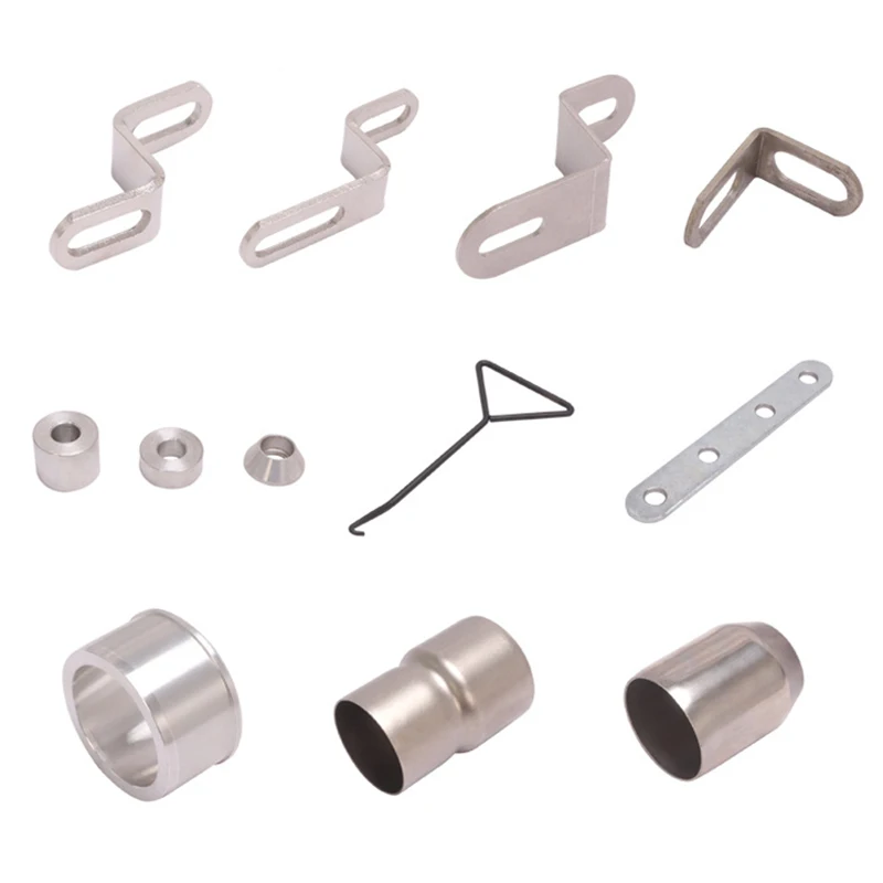 

For Motorcycle Modification Exhaust Pipe Accessories Extended Connecting Piece Rotary Interface Rod Spring Hook And Fixing Pad