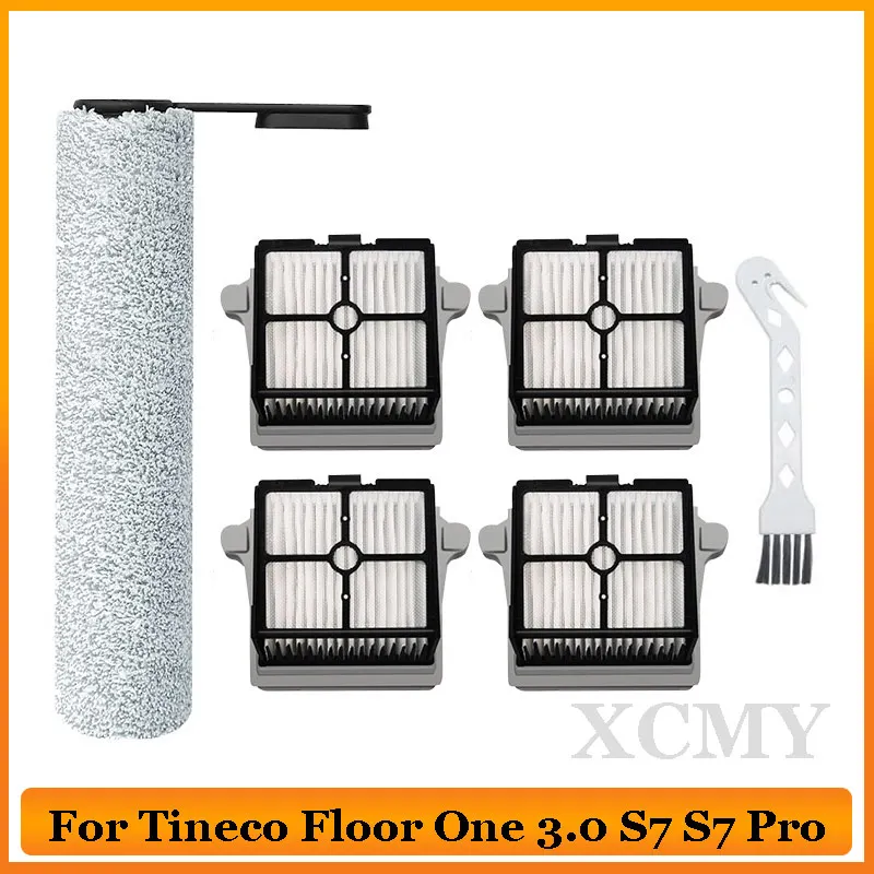 

For Tineco Floor One 3.0 S7 S7 Pro Cordless Handheld Vacuum Cleaner Part Replacement Roller Brush Hepa Filter Parts Accessories