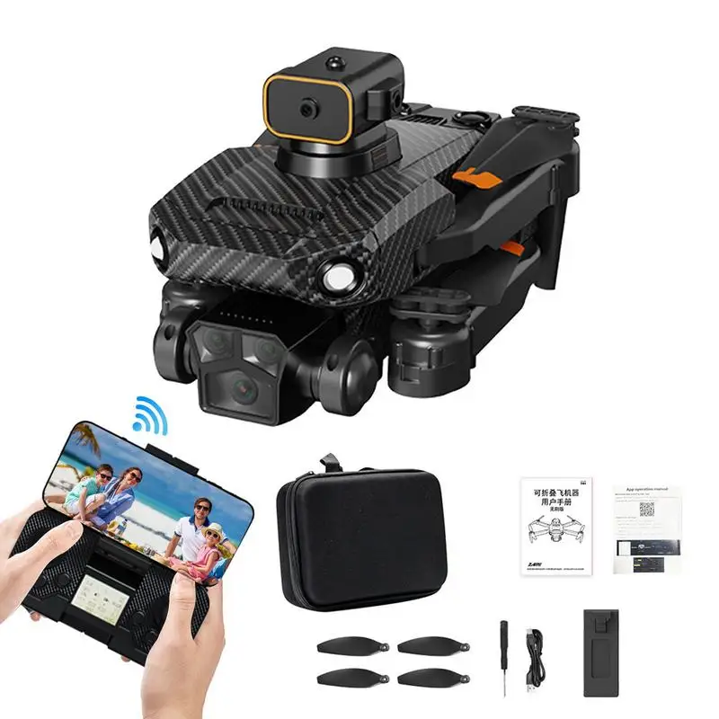 

RC Quadcopter Mini Easy GPS Quadcopter Portable UAV Quadcopter Drone With Automatic Avoidance Obstacles For Boys Girls Kids