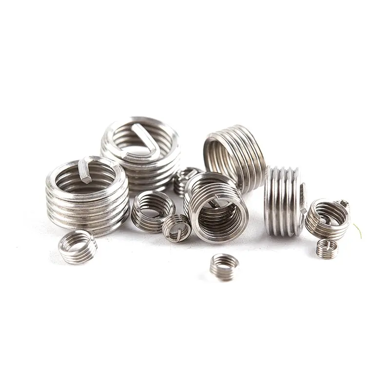 

60pcs/set M3-M12 1d 1.5d 2d Fastening Thread Insert Set Stainless Steel Repair Tool Insert Kit Household Hardware Tool Parts